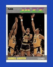 1987-88 Fleer Set-Break # 46 Darrell Griffith NM-MT OR BETTER *GMCARDS*