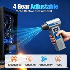 Jet Fan 130000RPM Super Power Violent Turbo Fan Brushless Motor Turbo Air Blower