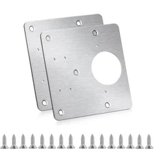 Cabinet Hinges Repair Plate,Stainless Steel Hinge Repair Brackets Kit,Kitchen Cu