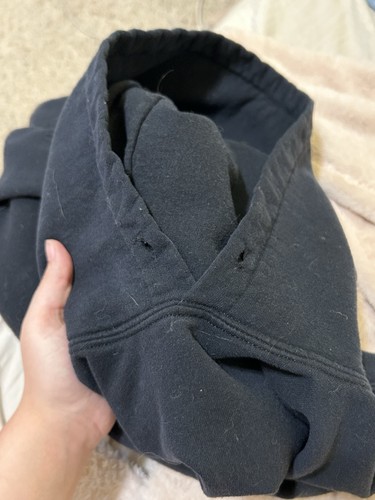 Park City Utah No Name Saloon Boys Black Hoodie Size XL Without Drawstring - Picture 3 of 4