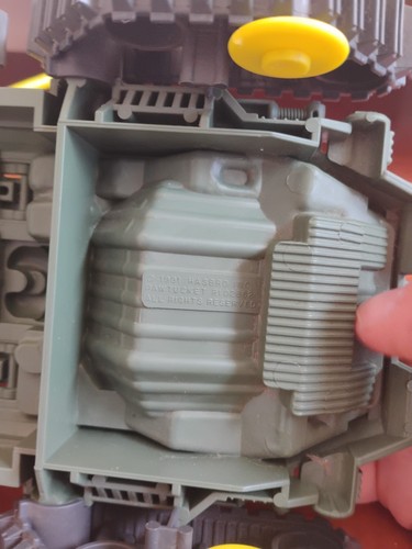 Vintage 1991 GI Joe ARAH Street Fighter II Guile's Sonic Boom Tank unvollständig - Bild 7 von 11