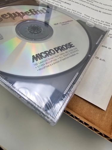 Vintage 1994 Zeppelin! Micropose PC Game - Picture 4 of 4