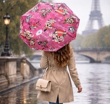 Ed Hardy Pink Skull Umbrella