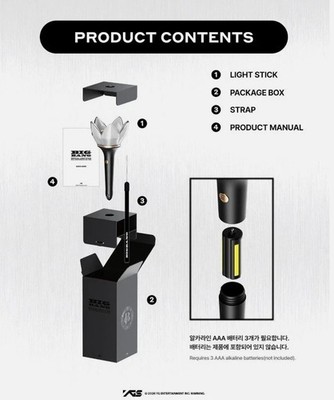 BIGBANG COSMOS OFFICIAL LIGHT STICK 20周年 Bigbang 2026-2027 World Tour XX : Cosmos Official Light Stick 20th