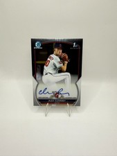 2023 Bowman Chrome 1st Alex Clemmey Auto Cleveland Guardians
