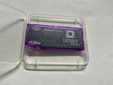 1pcs 128mb LEXAR Compatible SONY MEMORY STICK None Pro for Cybershot cam