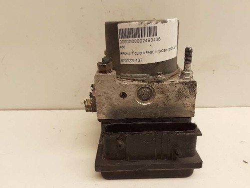 8200229137 2493438 abs RENAULT CLIO II FASE B CB0 AUTHENTIQUE CONFORT 2001