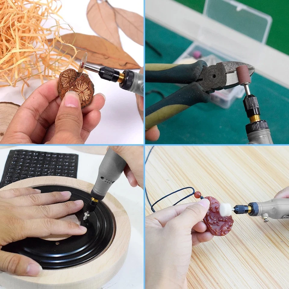 25Tlg Mini Dremel Multifunktionswerkzeug USB Akku für Mehrzweck Drehwerkzeug - Bild 4 von 4