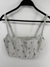 Skims Velvet Lace Corset/Heart Breaker NWT Size S Adjustable Waist