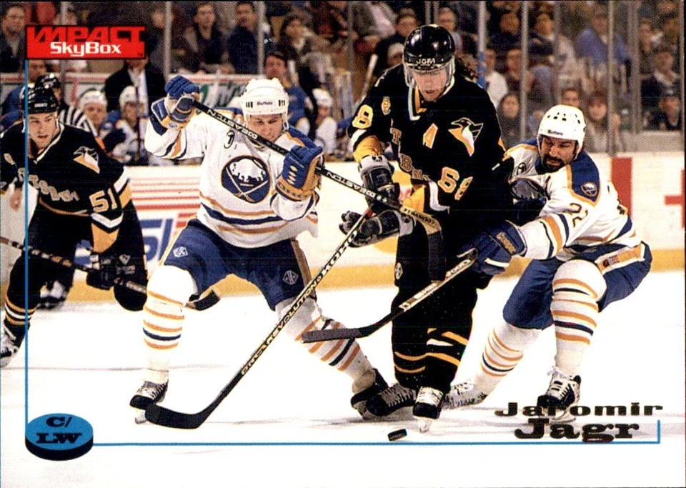 1996-97 SKYBOX IMPACT RC Base Singles Stars 🥅 YOU PICK 🥅 #1 - #175 NHL HOCKEY - Image 3 of 4