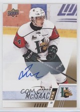 2017-18 Upper Deck CHL Auto Jared McIsaac #91 Auto i9y