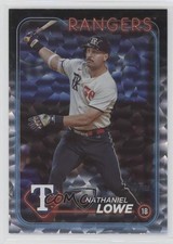 2024 Topps Series 1 Silver Crackle Foil Nate Lowe Nathaniel Lowe #174 0e2x