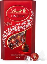 Lindt Lindor Milk Chocolate Truffles Box - approx. 16 Balls, 200G- Sharing Treat