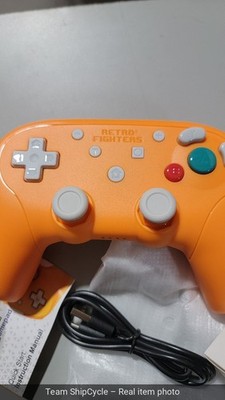Retro Fighters BladeGC  Wireless GameCube Controller  Orange G1N