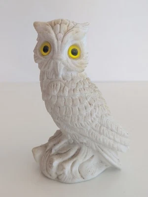 Figurine Chouette Albâtre - Photo 1/4