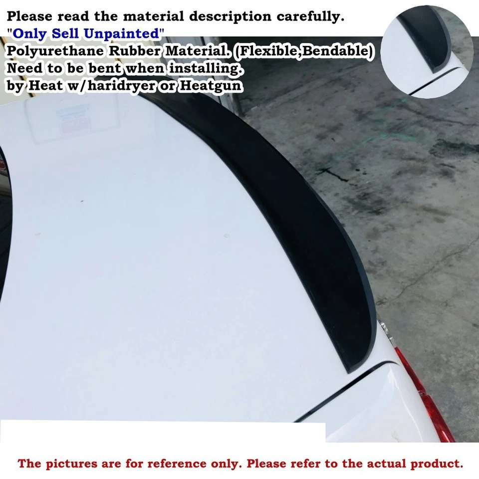 Alerón trasero tipo pico de pato ShSpd 284RF para sedán Acura RL 2009~2012 Foto 4 de 4