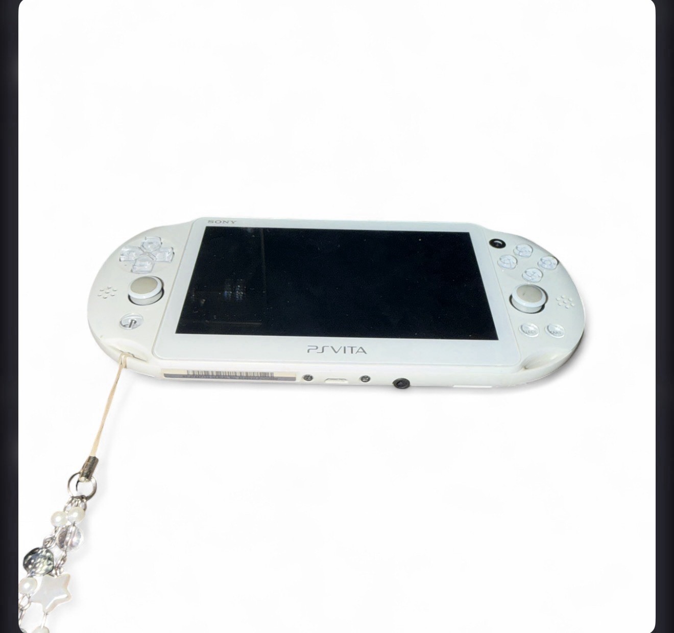  Sony PS Vita 2000 PlayStation Vita White Handheld Console