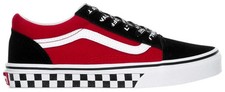 Vans Old Skool 'Logo Pop' Black/True White Kids Sneakers Skate Shoes Boys