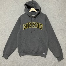 Vintage Russell Athletic Missouri Tigers Hoodie Men S Gray Pullover NCAA