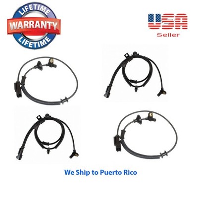 4 ABS Wheel Speed sensor Front Rear Right & Left Fit EXPEDITION NAVIGATOR 11-17