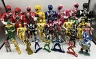Lot of 34 Vintage 1990’s Mighty Morphin Power Rangers Toys Action Figures Bandai