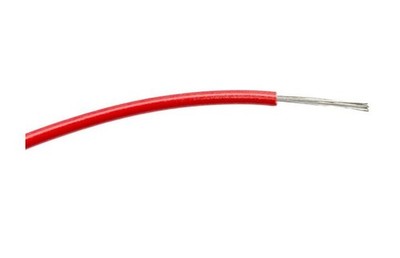 RS PRO Anschlussleitung rot 0,5 mm², 16/0,2 mm, 100 m, PVC Isolierung