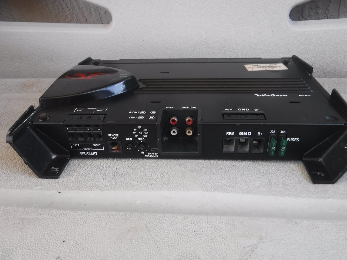 Rockford P5002 Fosgate 2 Channel Amp | eBay