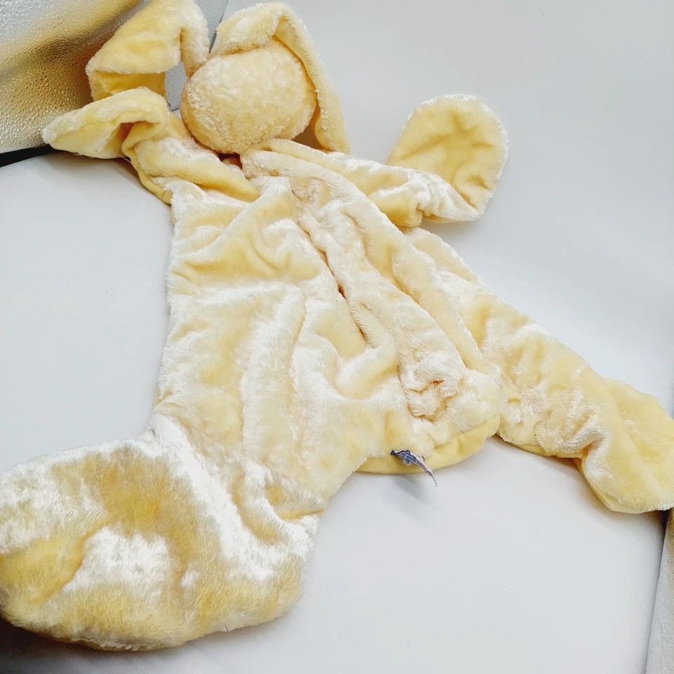 Baby Gund Dog Security Blanket Lovey Yellow 26" Long Plush 45043 Stuffed Read - Image 2 of 4