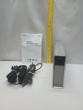 Sony DRX-810UL DVD CD External Dual Layer Rewritable Drive w/cable &AC adapter