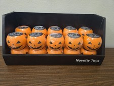 New Mini Halloween Bucket With 18 Squishy Animals Fidget Fun Squishies lot Of 20