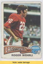 1975 Topps Roger Wehrli #403 HOF READ 2f4
