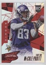 2015 Certified Rookies Mirror Red 26/99 MyCole Pruitt #172 0o9