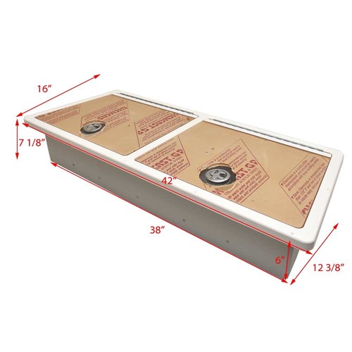 Sailfish 3006 Express Boat Tackle Storage Box 517035 | Off White - Afbeelding 5 van 6