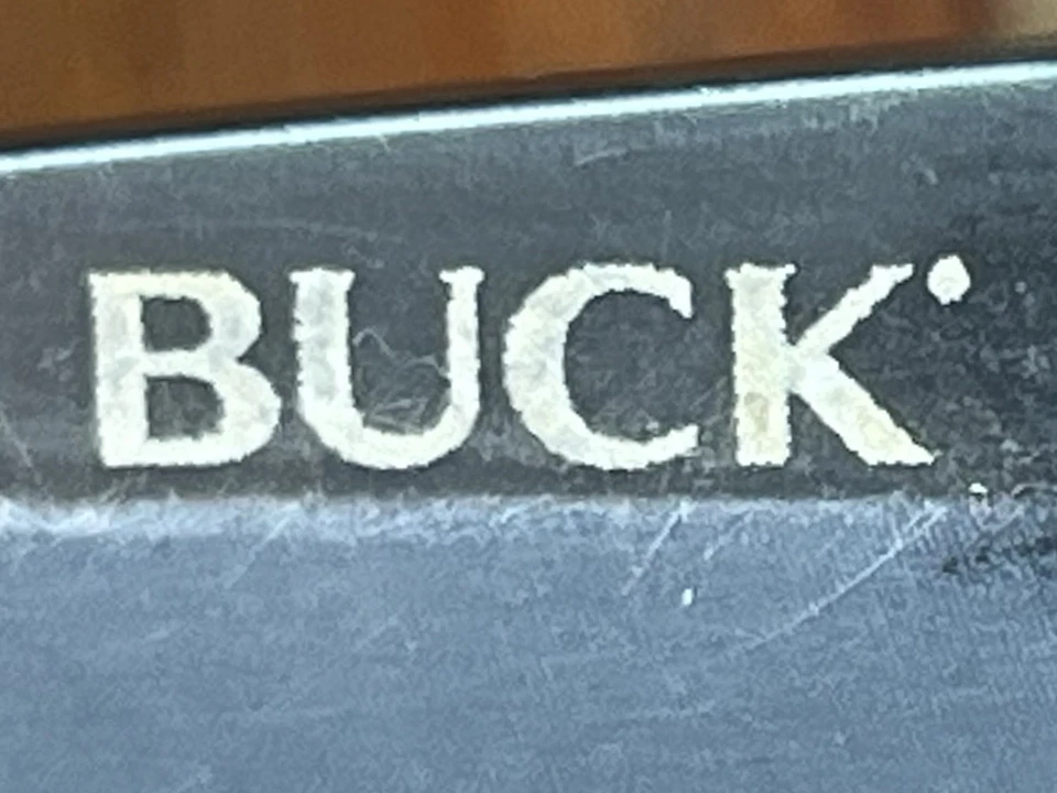 Cuchillo plegable Buck USA 345 Vantage Select 2011 palo de rosa hoja negra Foto 3 de 4