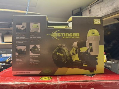#ad #ad STINGER CN100B Cap Nailer 1quot; 15 Degree Pneumatic Roofing Nailer Free Shipping $200.00