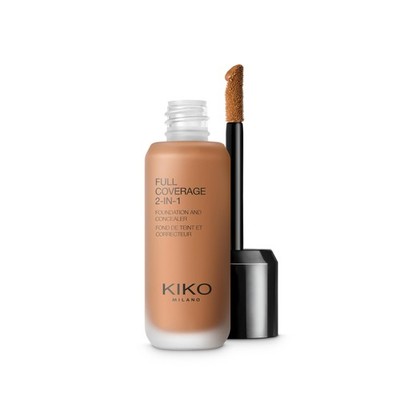 KIKO Milano Full Coverage 2-in-1 Foundation & 25 ml (1er Pack), N145 Neutral