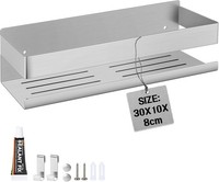 Duschablage Edelstahl 30Cm Ohne Bohren Duschregal Badregal Wandmontage