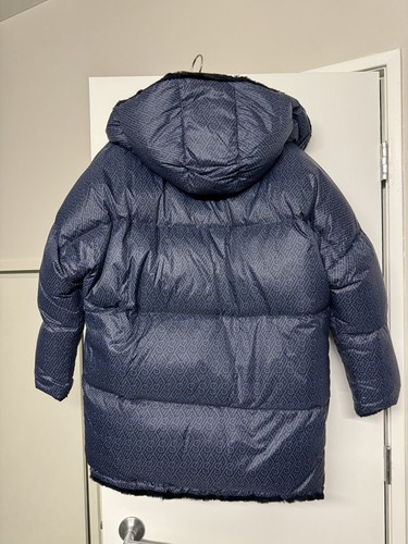 Yves Salomon Reversible Sheared Rabbit Puffer Jacket, S, New! - Picture 3 of 6