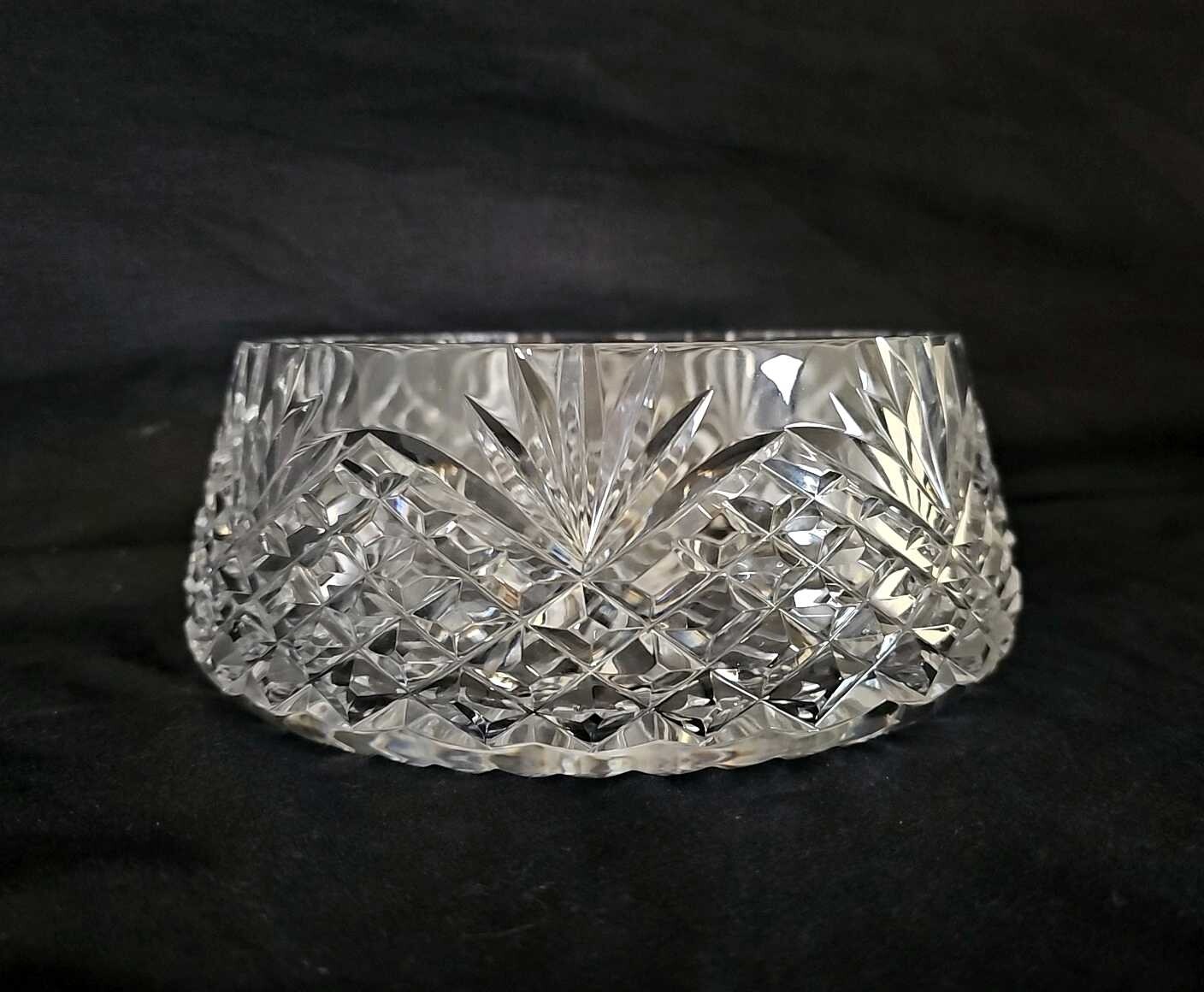 tipperary crystal slievenamon bowl Irish Crystal 7" diameter