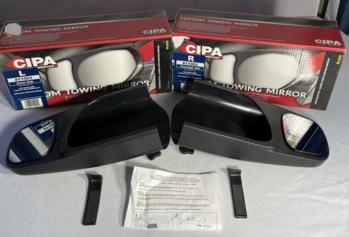 Cipa Custom Towing Mirrors Set #11901 And #11902  1997-2008 Ford F250/F350 - Picture 1 of 6