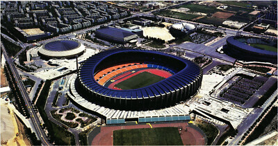 Chamsil Olympic Main Stadium Seoul, South Korea Postcard Unposted