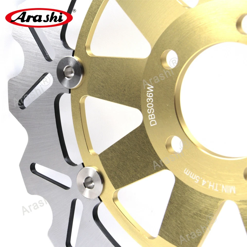 Rotor de disco de freno delantero para Kawasaki ZZR600 1990-2008 Z750 2004-2006 ZXR600 1990 Foto 3 de 4