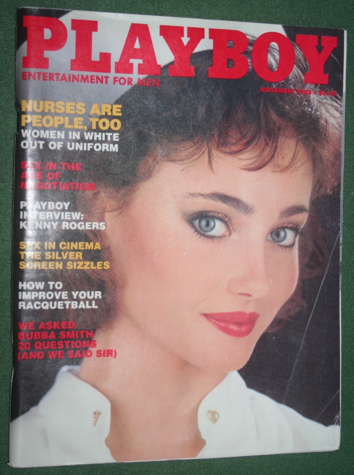 Playboy Nov 1983 POM Veronica Gamba Sex in the Cinema Kenny Rogers