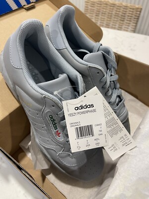 Mens Adidas Yeezy Powerphase Calabasas Grey CG6422 Trainers with Box Size  UK 7 | eBay UK