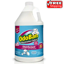 OdoBan 1 Gal. Cotton Breeze Disinfectant and Odor Eliminator 2 PACK FREE SHIP