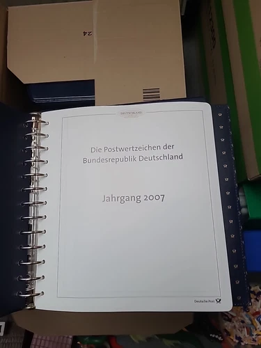 Germany Exclusive Complete First Day Covers Only FDC S 2007 No Album Slipcase