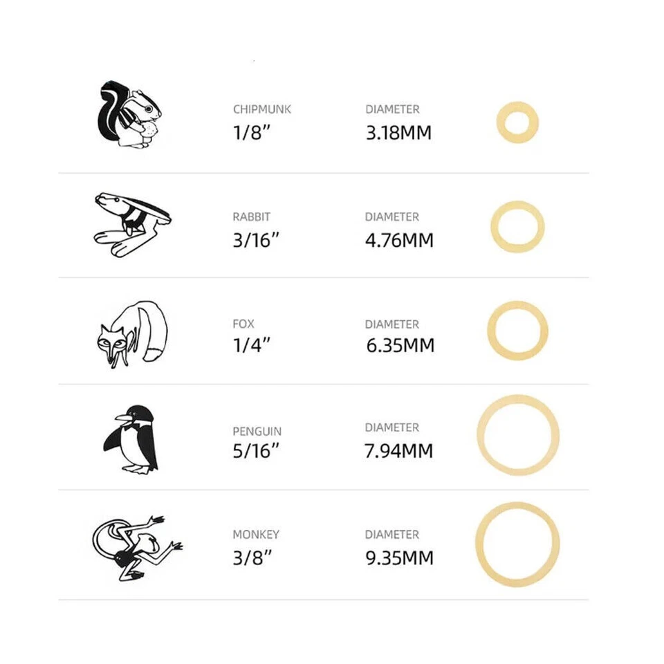 5000 Pcs/Bag Dental Orthodontic Rubber Bands Elastics Latex Braces 3.5/4.5/6.5Oz - Image 2 of 4