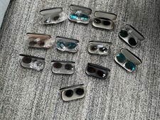 CLIP-ON SUNGLASSES LOT HUGE LOT OF 12