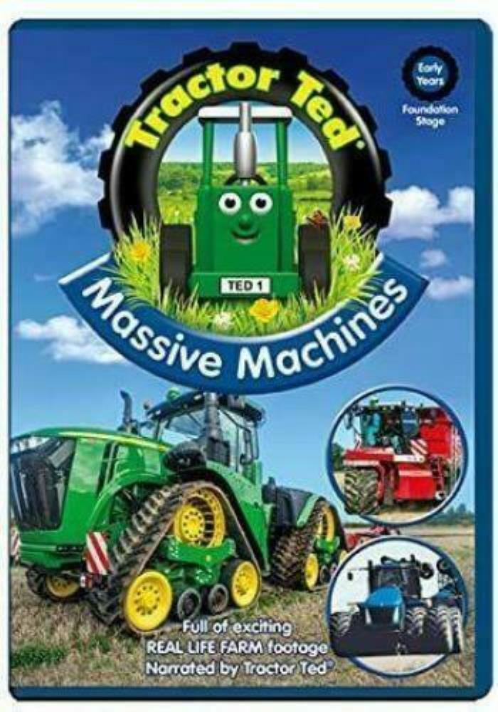 Tractor Ted Massive Machines DVD Children's & Family
