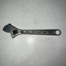 Vintage 10" Crestoloy Crescent Tool Co. Adjustable Wrench USA Jamestown